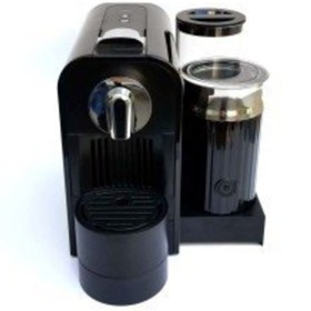 Resim ESPRESSOMM Latte Kapsül Kahve Makinesi (Siyah) - Nespresso Uyumlu 