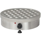 Resim OMAKE Teflonsuz 37 Bölmeli Tekli Pankek Makinesi, Elektrikli 