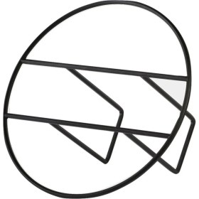 Resim Doffo Metal Dergilik Oval Model Metal Dergilik Gazetelik Plak Tutucu 