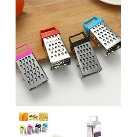 Resim 3 Fonksiyonlu Mıknatıslı Mini Sarımsak Peynir Rendesi 8 Cm 