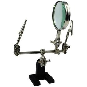 Resim UZYELK Pcb Lehimleme Standı Mercekli Üçüncü El 