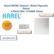 Resim Karel Ms38C 4/8 Santral + Robot Paketi 