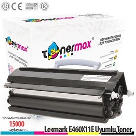 Resim Tonerturk Lexmark E460X11E / E460 / E462 Uyumlu Toneri 15K 