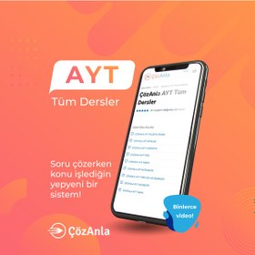 Resim ÇözAnla AYT Tüm Dersler 