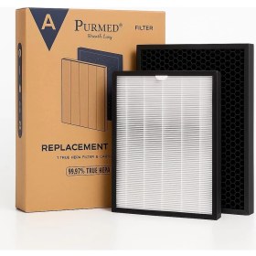 Resim Hype Store Purmed Fakir Luminoso Uyumlu Filtre - True Hepa + Aktif Karbon | 2-aşamalı Hava Temizleyici Yedek Pa 