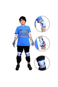 Resim Yetkin Home Paten Kaykay Bisiklet Koruyucu Dizlik Dirseklik 6 Parça Çocuk Güvenlik Seti Takımı 