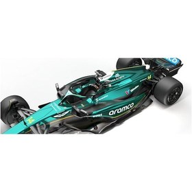 Resim Kumandalı Şarjlı Işıklı Full Fonksiyon 1:14 2.4g Formula 1 Aston Martin Aramco Oyuncak Araba Çok Renkli 