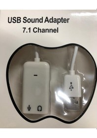 Resim Class Sek-71 Usb 7.1 Kablolu Beyaz Virtual 3D Pc Harici Ses Kartı (448401830) 