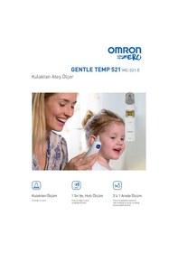 Resim Omron Gentle Temp 521, 3'ü 1 Arada Kulaktan Ateş Ölçer 
