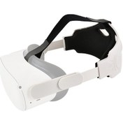 Resim Oculus Quest 2 İçin Vr Rahat Yedek Vr Kilo Kaybı Kafa Bandı Takma 