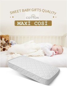 Resim Maxi Cosi 50 x 80 Soft Ortopedik Yaylı Yatak 50 x 80 Bebek Yatağı 