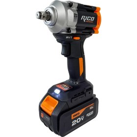Resim Rico Rıco 028-RE0009 1/2 Akülü Darbeli Somun Sıkma ve Sökme Makinesi 650NM 20V 4AH 
