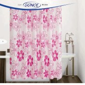 Resim Zethome Banyo Perdesi 2x100x200 Çift Kanat Duş Perdesi Halka Hediyeli Duşakabin Perdesi 2224 