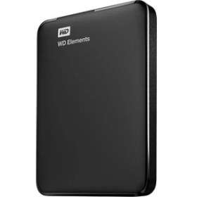 Resim WD 2TB Taşınabilir Harddisk USB 3.0 2,5" Elements WDBU6Y0020BBK Yüksek Performanslı Siyah 