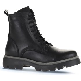 Resim Bueno Shoes Siyah Deri Kadın Düz Bot 01WZ6503 01WZ6503 