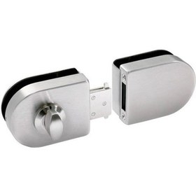Resim Kale Kd-070/20-129 Cam Kapı Kilidi Çift Kanat Mandallı N11.1942 