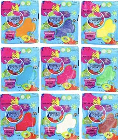 Resim Mammacomica Dough 9'lu Doğal Oyun Hamuru - Refill Paket 9x130gr 