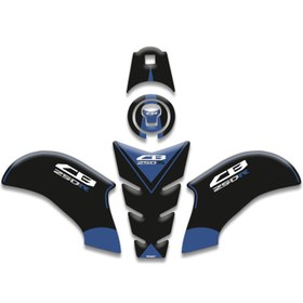 Resim HONDA CB250R TANK PAD SET (2018/2024) UYUMLU 05 