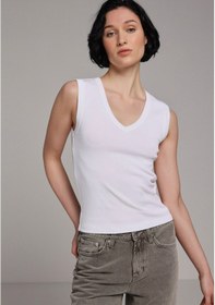 Resim Colin's Colins Slim Fit Kadın Beyaz Atlet Cl1080980 Q1.v2 Wht 