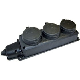 Resim tekideal Nead Kauçuk 3 Lü Grup Priz 