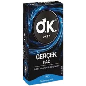 Resim Okey Prezervatif Gerçek Haz 12'li 