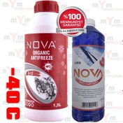 Resim Nova -40 Derece Kırmızı G12 Antifriz 1.5Litre Cam Suyu 