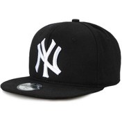 Resim ŞapkaIdünyasi Siyah Yeni Sezon Nakışlı Ny Hip-hop Black Cap 