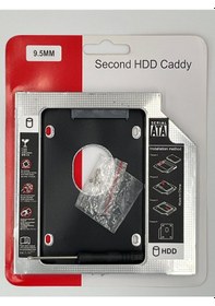 Resim 9.5 Mm Ssd Sata Harddisk Kutu Notebook Ssd- Hdd Kızak 
