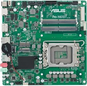 Resim ASUS PRO H610T-CSM Intel H610 LGA1700 DDR5 5600 DP HDMI LVDS M2 USB3.2, Anakart 