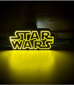Resim Devotech Star Wars Led Işıklı Lightbox Masa Lambası 