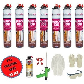 Resim Yalıtüp Whitechem Poliüretan Isı ve Ses Yalıtım Köpük 7adetx930gr 