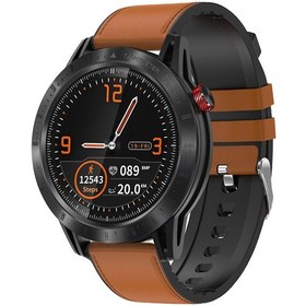 Resim Reedark Cross 1.3" Dokunmatik Ekran Deri Kordon Akıllı Saat 