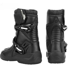 Resim Motosiklet Turing Korumalı Bot Off-road Motocross Tpu Yüksek Dirençli Kabuk Waterproof Motor Botu 