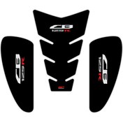 Resim GP Kompozit Honda CB125R 2018-2019 Uyumlu Tank Pad Seti Siyah 