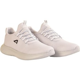 Resim Erkek Casual Rahat Konforlu Bağcıklı Spor Ayakkabı Fileli Terletmez Yüksek Taban Sneaker Gri 