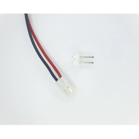 Resim 5,08mm 2 Pin Kablolu Konnektör Takım 30cm - 1,50mm - Çift Taraflı 