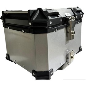 Resim GİZA MOTOR Alüminyum Motosiklet Çantası 46 Litre 