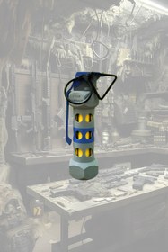 Resim mmb Stun Grenade Aksesuar Gerçek Ölçü & Ağırlık Pim–Mandal Hareketli, Airsoft & Cosplay Uyumlu 