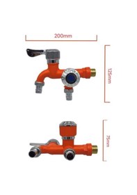 Resim Yulong Ximistore9 Çift Çıkışlı Evrensel Musluk Bağlantısı - 