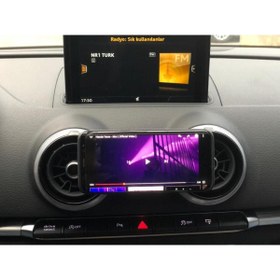 Resim Audi A3 Telefon Tutucu Metal (2012 Model Sonrası) 