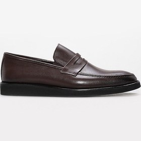 Resim Fast Step Hakiki Deri Erkek Klasik Ayakkabı 159ma315 Kahve 