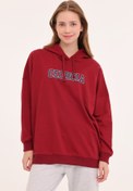 Resim WL LYRA-YD 17LYRA01 4PR Bordo Kadın Sweatshirt Kinetix