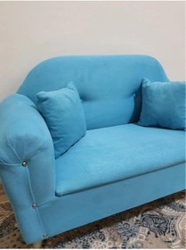 Resim BuBisanal İkili Çocuk Koltuğu Mavi 