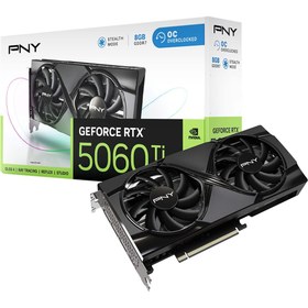 Resim PNY Dual GeForce RTX 5060 Ti OC 8GB GDDR7 128Bit HDMI/DP Ekran Kartı 
