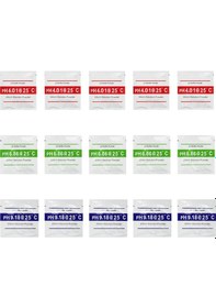 Resim Vkemall Ph Metre Kalibrasyon Noktası 3 Tip Ph Tampon Toz Seti Ölçüm Kalibrasyon Çözeltis 