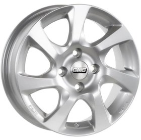 Resim CMS-1059-10 6.0x15" -4x98 ET35 58.1 Silver Jant (4 Adet) 