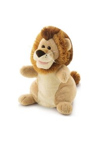 Resim Peluş Kukla Aslan 25 Cm Kahverengi 