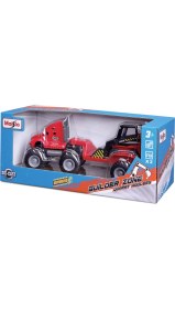 Resim Maisto Builder Zone Taşıyıcı Tır Seti - Kırmızı Tır 