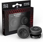 Resim ProFPS Thumbsticks başlıkları: PS5 aksesuar ve PS4 aksesuarı - Aimbot doğruluğu için kontrol çubukları - Optimum Playstation aksesuarı ve Esports için PS5 aksesuarları (Karartma - İçbükey Set) 