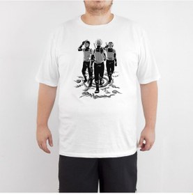 Resim Bant Giyim - Naruto Anbu Kakashi Yamato 4XL Beyaz Erkek Tişört 
